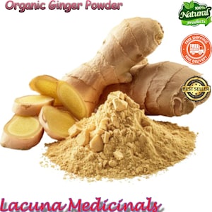 Ingwerwurzelpulver, Ceylon Starkes ayurvedisches Ingwerwurzelpulver, Zingiber officinale