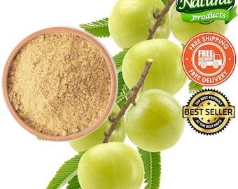Amla Leaves Powder, 1 Kg Bulk, Pure Organic Wild Harvested ,Indian Gooseberry Leaf Powder