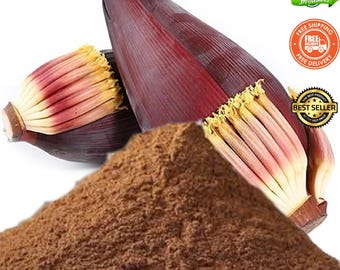 Polvere di fiori di banano pura e biologica