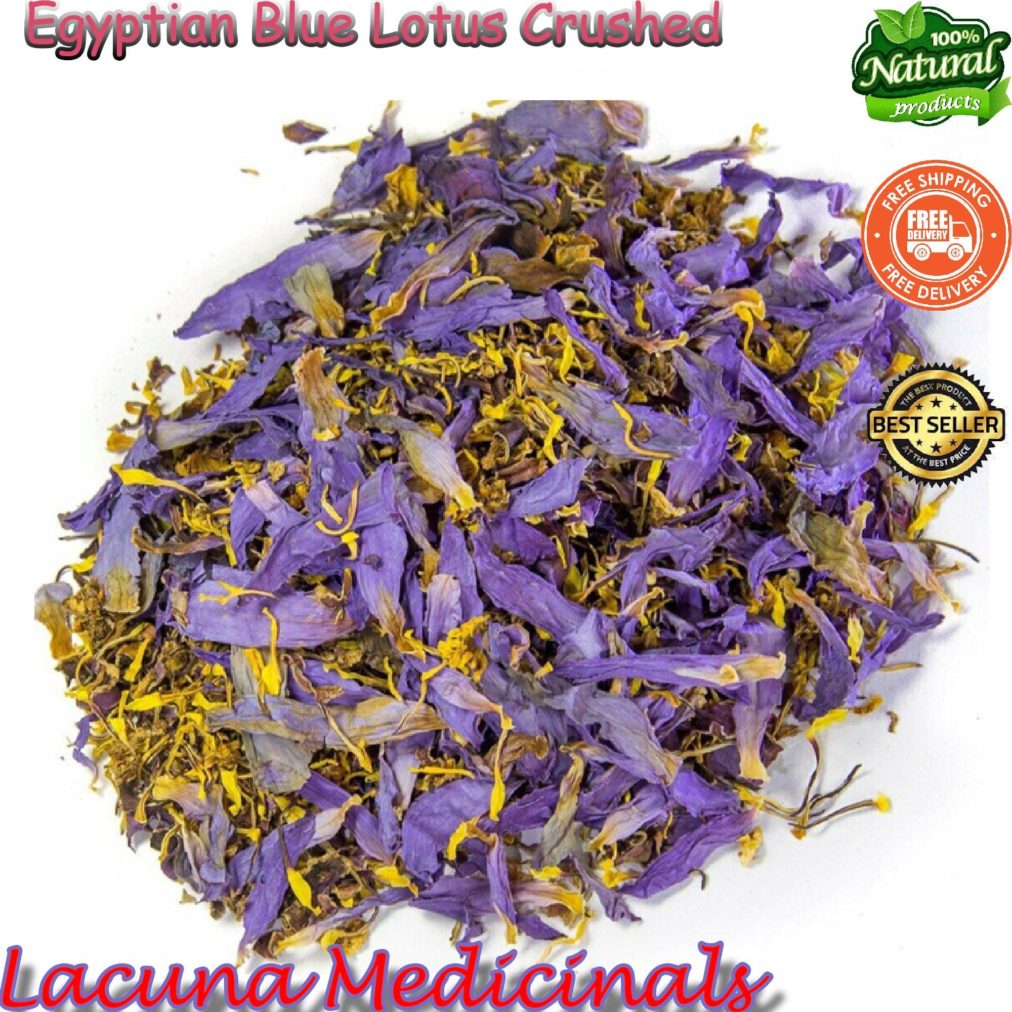 Blue Lotus Flower 1lb - Etsy