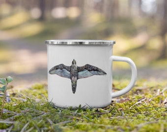 Peregrine Linville Gorge Enamel Mug