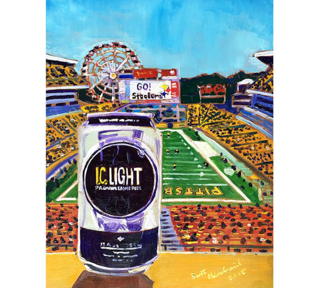 Iron City Light Beer, Steelers Gifts, Pittsburgh Brewing, Heinz Field