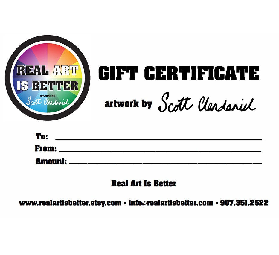 Gift Certificate for Custom Oil Painting, Made to Order, Custom Anniversary Gift, Wedding Gift, Retirement Gift, Pet Portrait, Beer Painting