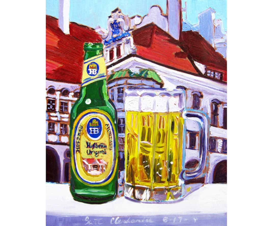 ホフブロイハウスビールアート、オクトーバーフェストポスター