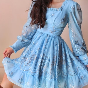 beige short prom dresses A Line v neck tulle Formal Dress, Cute Puffy Beige Ho Size:Small (Fits size US 6/UK 10) Color Group:NAVY LaDivine Style Women's Plus Size Square