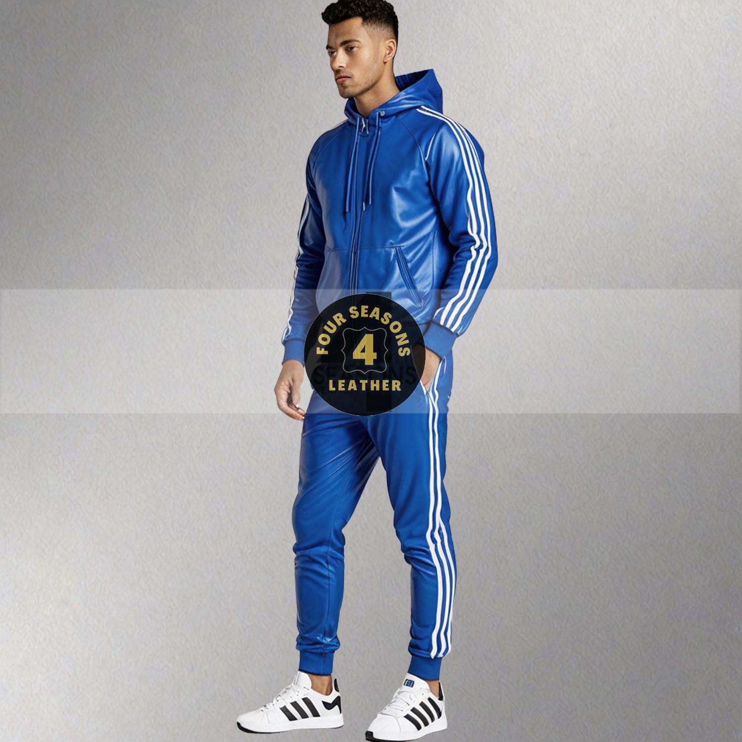 Mens Blue Sweat Suit Canada
