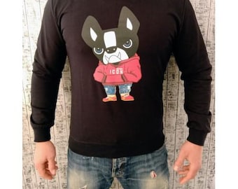 Mens Fashion Jumper Retro ICON | Designer Luxury Sweater | Long Sleeve Pullover | Stylish Sweatshirt | World Known Brand Premium Casual Wear