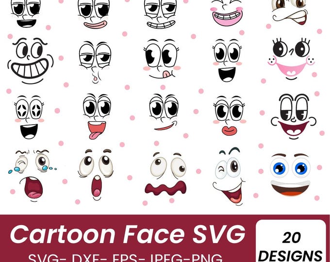Smiley Face Svg, Happy Face Svg, Emoji Svg, Smile Sign Svg, Trendy Svg ...