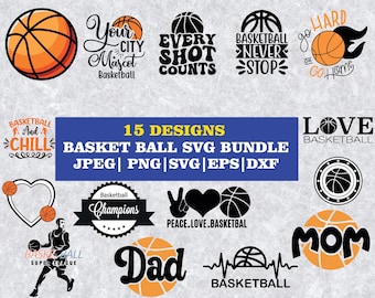 Basketball Team Name SVG: Customizable Design for Cricut (Digital Download)