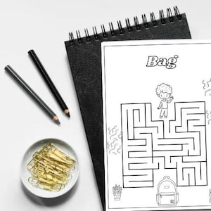 Printable Mazes for Kids: Fun Activities & Coloring Pages (PDF Download ...
