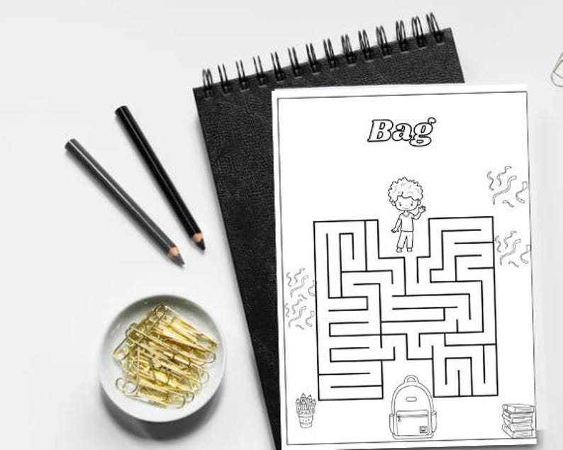Printable Mazes for Kids: Fun Activities & Coloring Pages (PDF Download ...