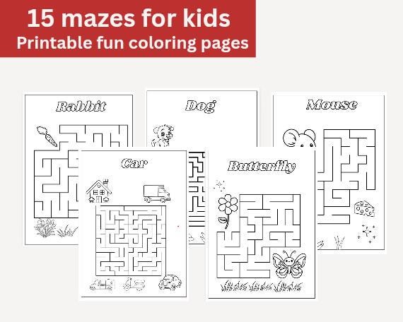 Printable Mazes For Kids Fun Activities Coloring Pages PDF Download printable-mazes-for-kids-fun-activities-coloring-pages-pdf-download