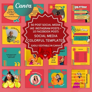 Aesthetic Carousel Templates for Instagram, Social Media Marketing, Social Media Marketing, Portrait Instagram Post Template, Carousel Posts