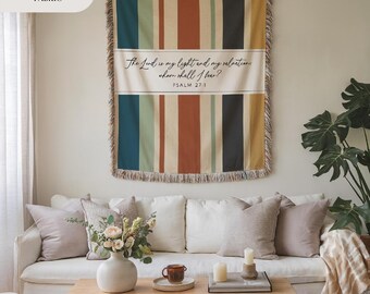 Woven Blanket Boho Woven Cozy Home Gift For Her Modern Boho Living Cozy Blanket Bedroom Decor Bohemian Decor Throw Blanket Wedding Gift