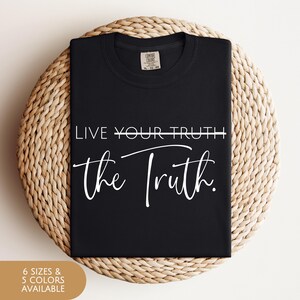 Christian Message Tshirt Trendy Design Biblical Truth Inspired Clothing Soft Comfortable Tee Women Faith Statement Social Media Popular