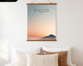 Psalm 113 3 Sunset Art Scripture Digital Bible Verse Poster Christian Home Decor Modern Faith Art Landscape Wall Art Religious Gift Nature