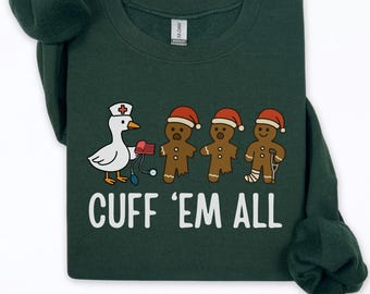 Funny Goose Nurse Sweatshirt, ER RN Nurse Practitioner Sweater