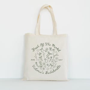 Fresh Off the Market Bachelorette Party Cotton Tote Bag
