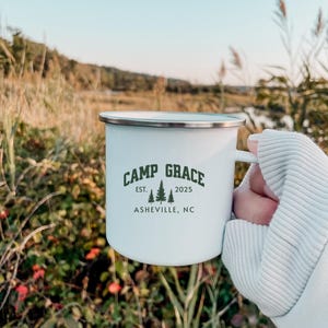 Mugs Camp Bachelorette : cadeaux de mariage personnalisés, mug feu de camp personnalisé