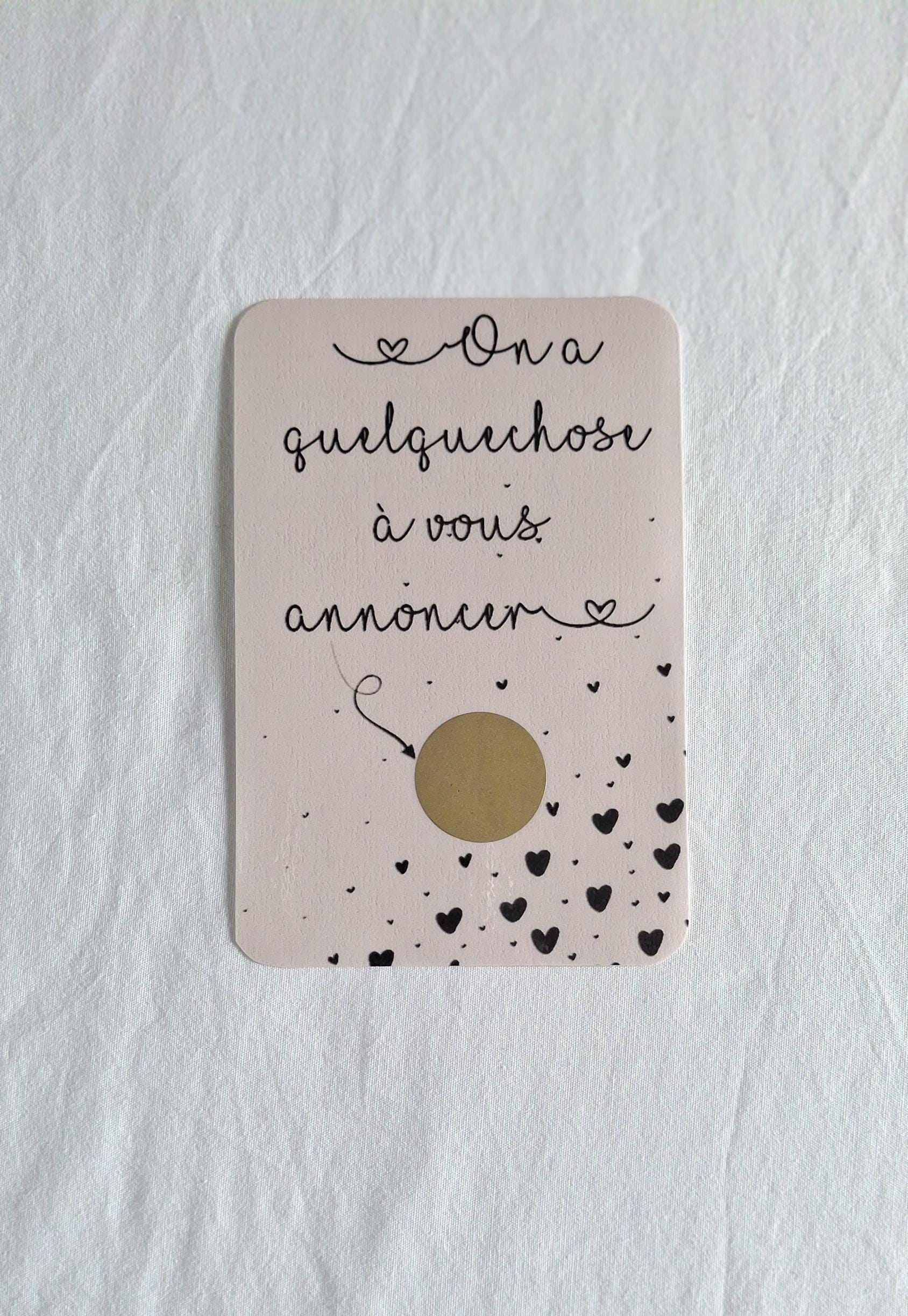 à Gratter Demande En Fiancaille Texte Carte à Gratter De Noël