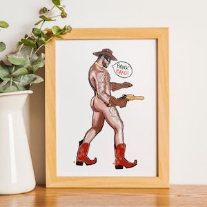 Orville Peck - Bang bang!  - Gay vintage cowboy - Printed poster