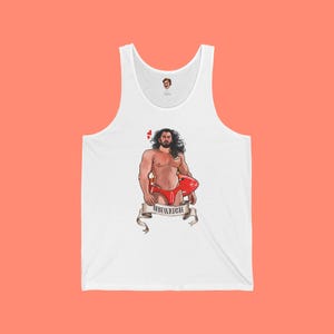 Babewatch gay pop illustration - Unisex Jersey Tank