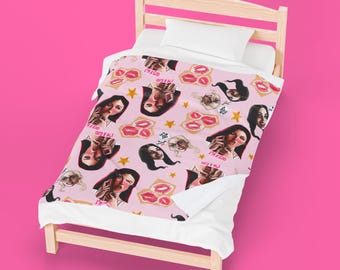 Jennifer's body - Megan fox blanket - Jennifer’s body blanket -  indie movie - Velveteen Plush Blanket