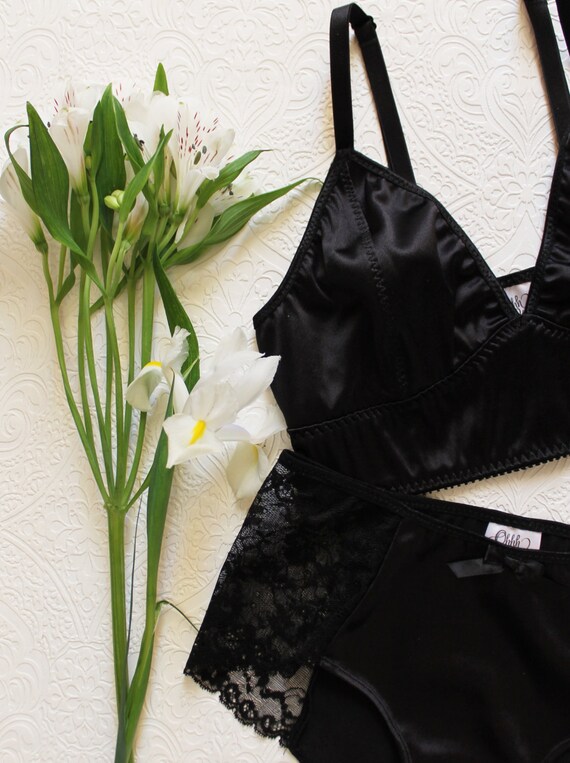 bralette satin