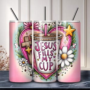 Bicchiere da 20 once PNG Jesus Fills My Cup