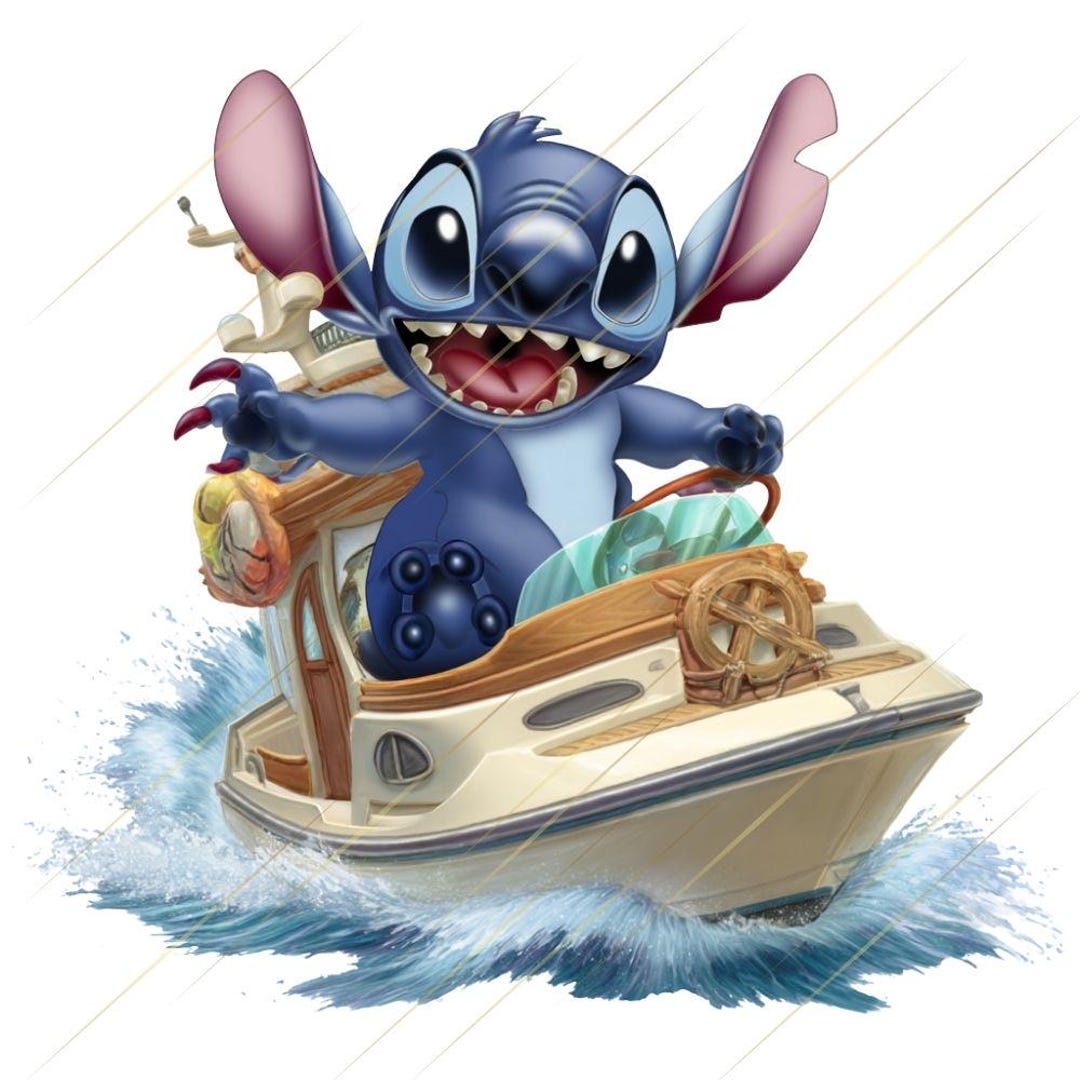 PNG Stitch Boat, Clipart Image, Cricut, Sublimation, High Resolution ...