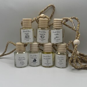 Scented Car Freshener: Maple, Apple Pie, Vanilla, Sugar Cookie