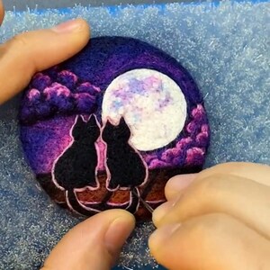 Handledning för 3D-tovat hänge, steg-för-steg-videoprocess.