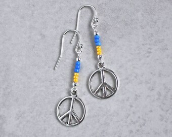 Peace for Ukraine Earrings