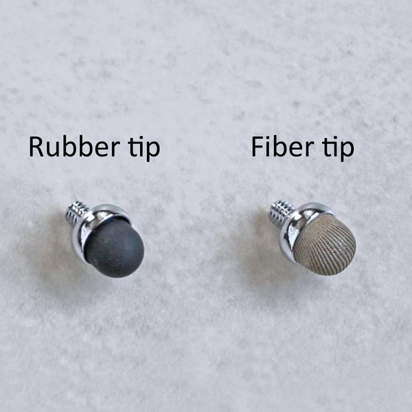 Fiber or Rubber Tip for Beaded Stylus