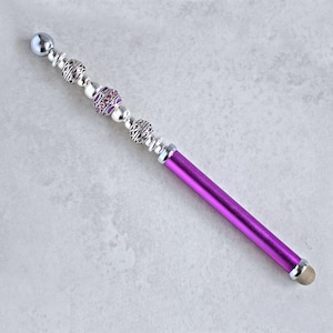 Purple & Silver Stylus