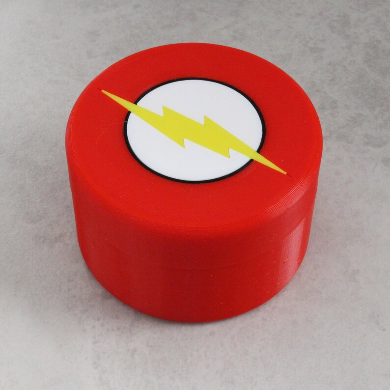The Flash Inlaid 3D Printed Keepsake Box