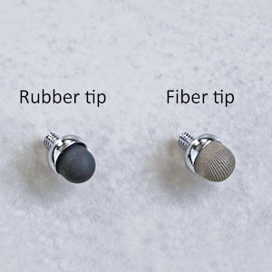 Fiber or Rubber Tip for Beaded Stylus