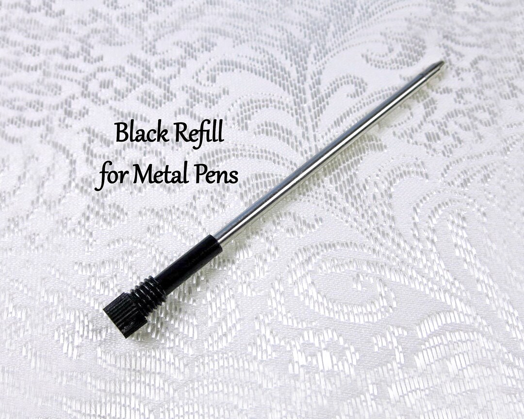 Metallic Ink Refills Black Ink Refill for Metal Beaded Pens - Etsy