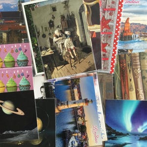30 nouvelles cartes postales - Pack mixte de cartes postales Postcrossing - Grande variété - Art du voyage Nature et plus
