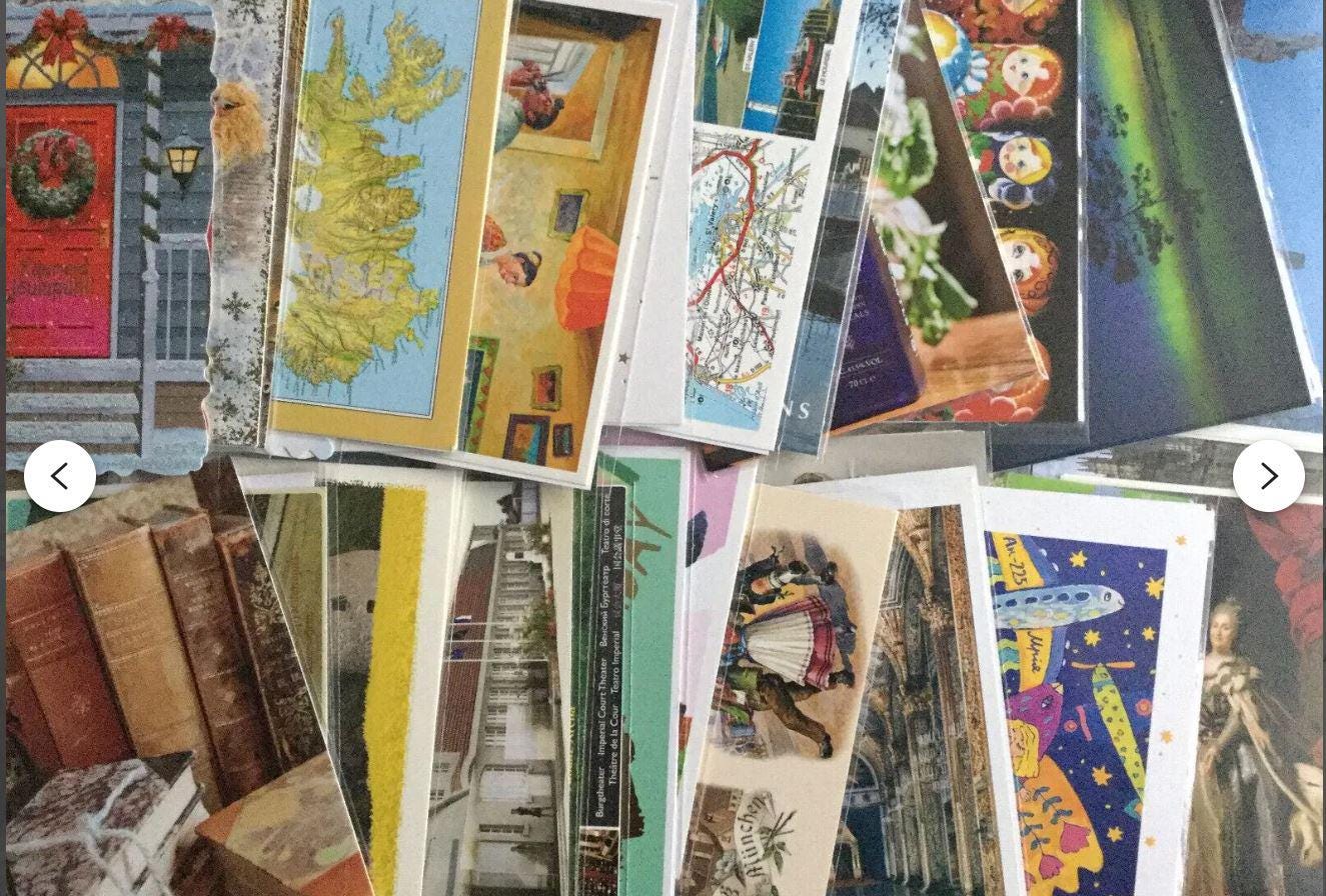 Interailing Postcard 34 New Postcards - Postcrossing Postcards Mixed Pack - Wide Variety ...