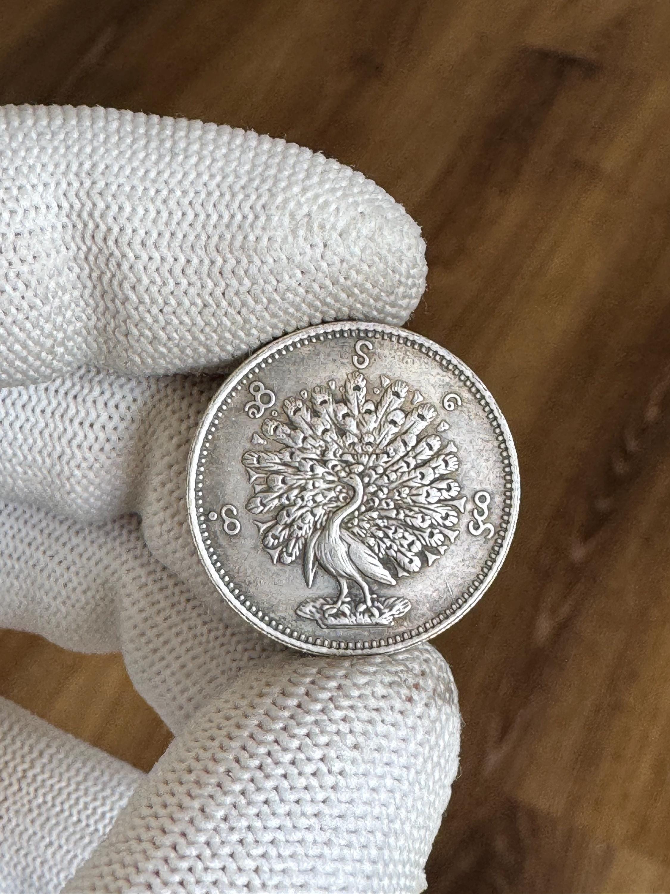 1865 silver coin - Etsy 日本