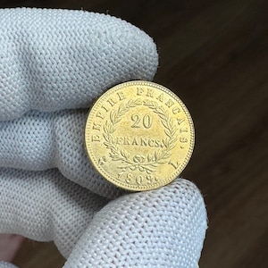 20 Francs 1809 France Napoleon Coin REPLICA