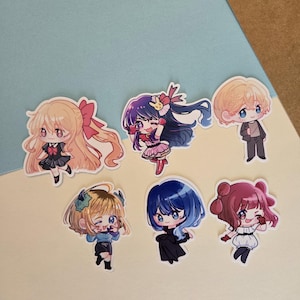 Oshi No Ko Anime Stickers Vinyl