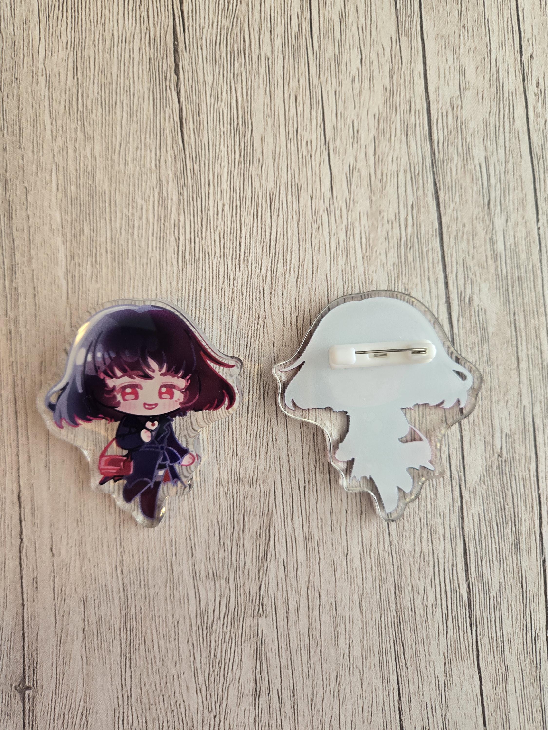 Deadlock Acrylic Epoxy Pins - Etsy