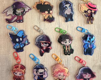 Deadlock Acrylic Epoxy Keychains