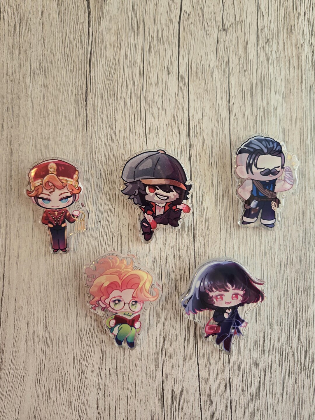 Deadlock Acrylic Epoxy Pins - Etsy