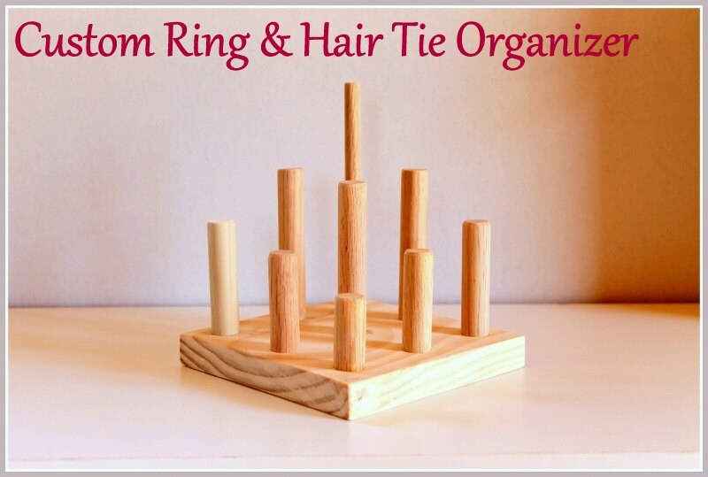 Ring Organizer Hair Bow Holder Washi Tape 50