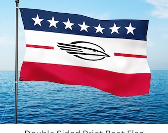 Chaparral Boat Flag. Chaparral Boat Stars and Stripe Polyester Boat Flag. 100% Polyester.