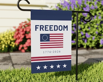 USA 250th Anniversary Garden Flag – America 1776-2026