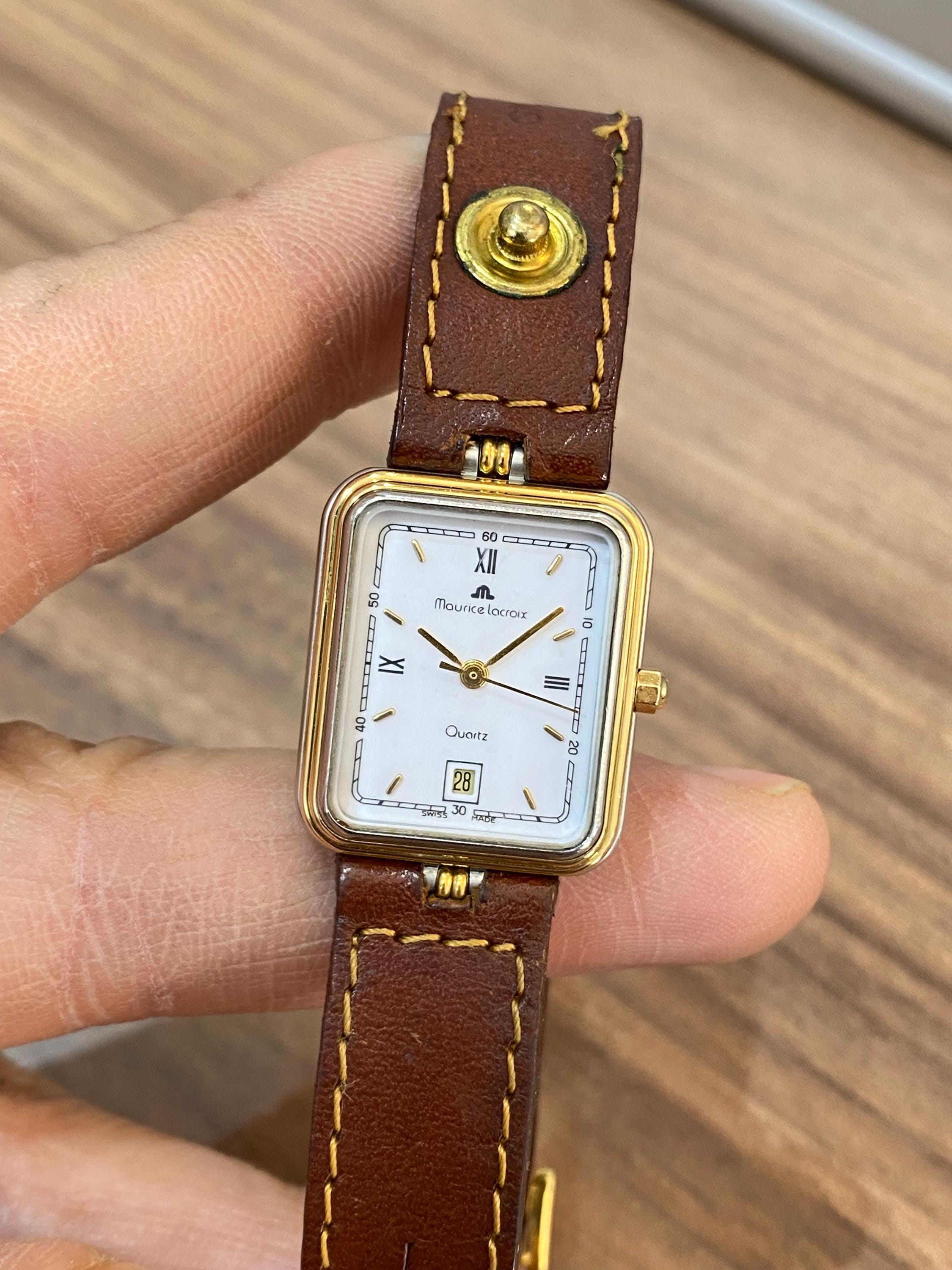 Maurice Lacroix Tank Watch - Etsy
